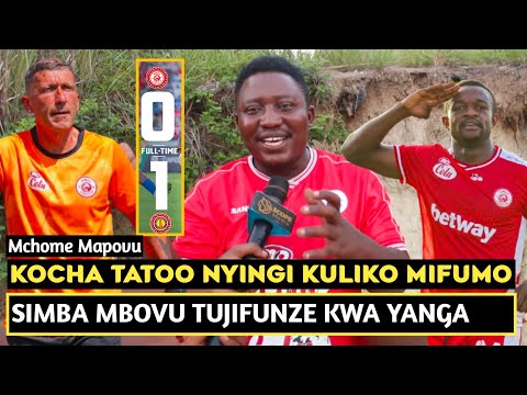 MCHOME MAPOVU ACHAFUKWA SIMBA KUFUNGWA NA PETRO KOCHA HAMNA KITU MPANZU HOVYO MAEMA BOMU KABISA