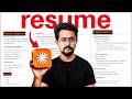 I FIXED My Resume Using CLAUDE AI (98% ATS Score)