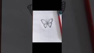 How to draw a butterfly 🦋 step by step #drawing #shortsfeed #studentlife #art #shorts #youtubeshorts