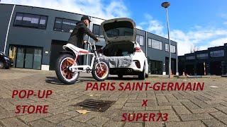 PICK UP MY BIKE, PARIS SAINT-GERMAIN x SUPER73 ///  SWING BY POP-UP STORE