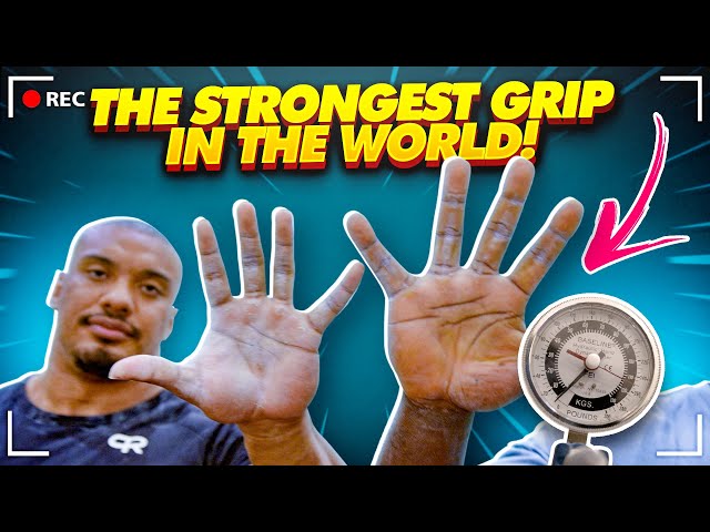 Was würdest du mit den STÄRKSTEN Handgebläse der WELT machen? 🤔🤯 #ba, Strongest Grip In The World