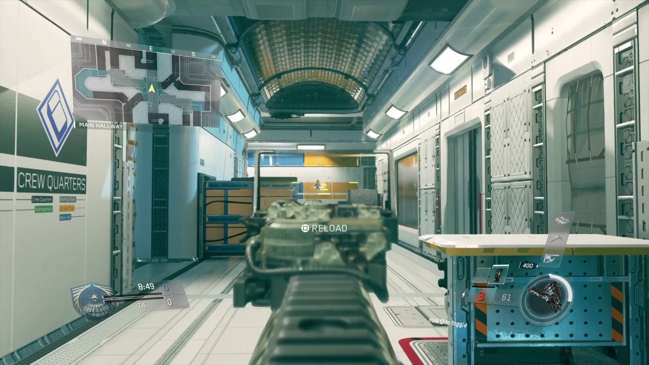 Infinite Warfare: Type-2 Snake Skin Camouflage First Person All Attachments