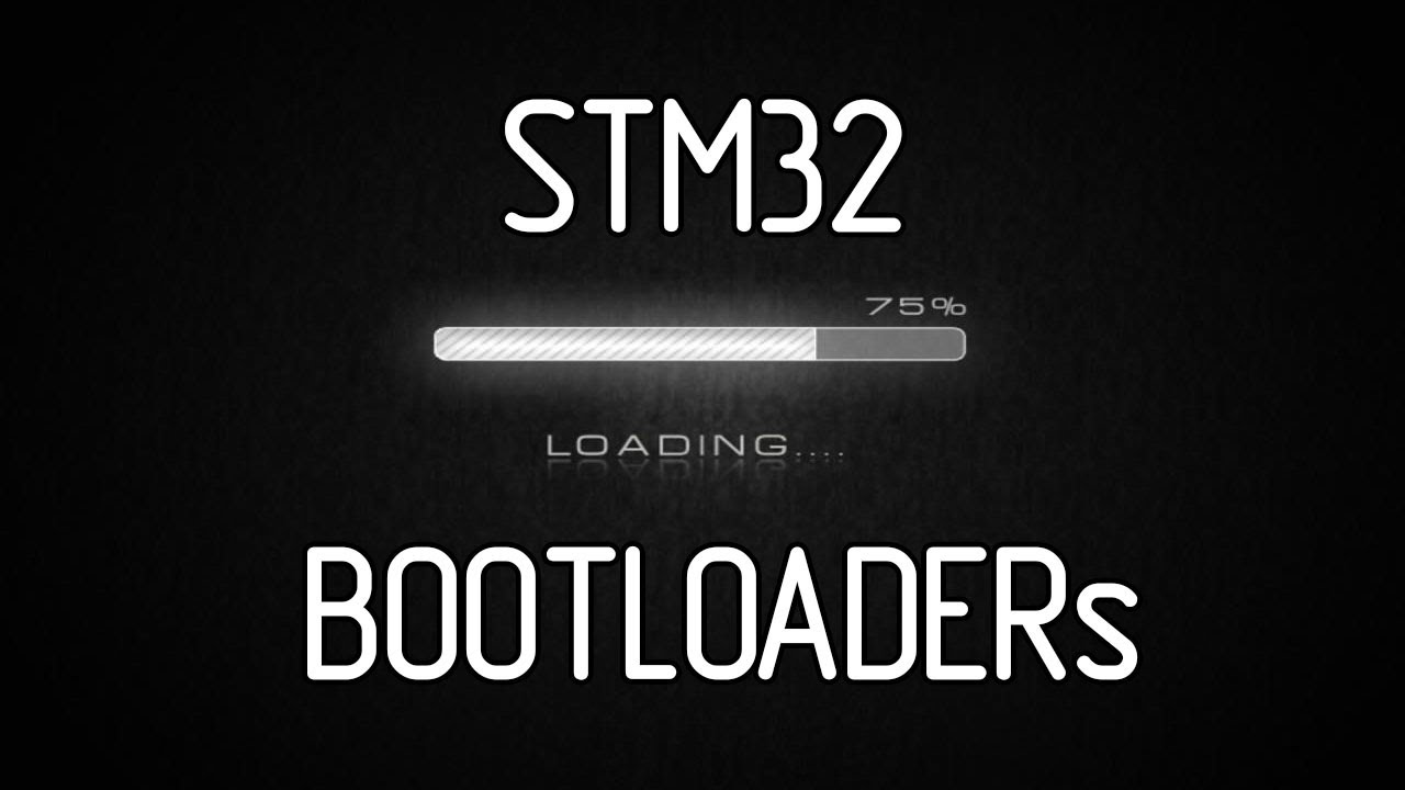 STM32 Bootloader. Библиотеки загрузчиков микроконтроллеров STM32 ...