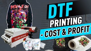 How Much Does DTF Custom T-shirt Cost & How About The Profit ∣ DTF Printing News
