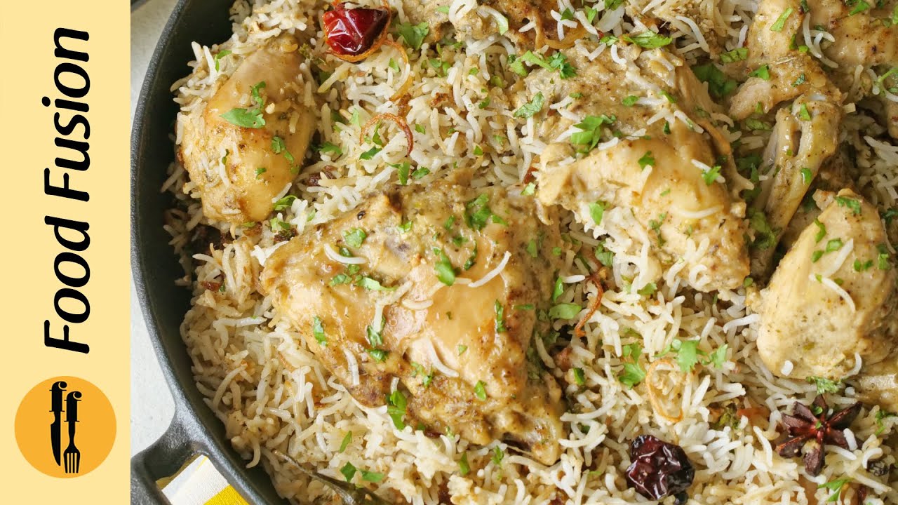 ⁣Eid 2022 Malai Steam Chicken Biryani Recipe By Food Fusion