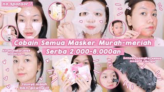 Review Jujur Semua Masker Wajah Termurah di Shopee || Desty Yufenti