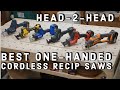 Best Cordless One-Handed Reciprocating Saw - Head-To-Head