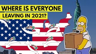 Top 15 States EVERYONE is LEAVING (Most Moved Out States in 2023) Top States People Are Moving From