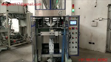 Automatic PLC Controlled VFFS (Collar type) machine to pack Salt / Detergent Powder.