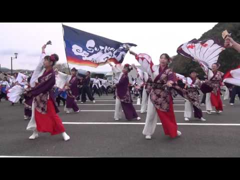 日原イルミネーション点灯式2015　津和野風雅蒼淙