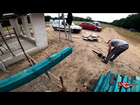 Odcinek 325. Budowa domu do 70m2. Montujemy murłaty.