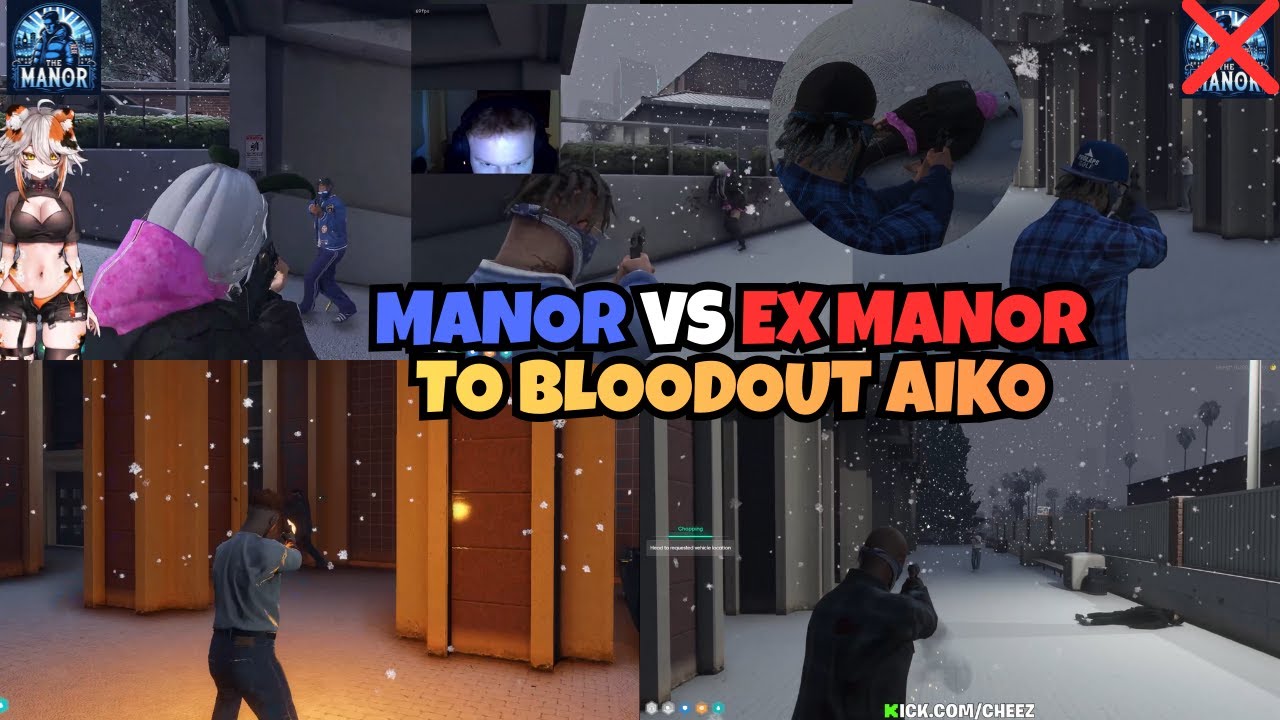 Manor Pull Up to Ex Manor Ste, Aiko & Kai to BloodOut AIKO | MULTIPOV | NOPIXEL 4.0 GTARP