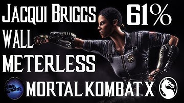 Jacqui (High Tech) 61% Combo (METERLESS) - Mortal Kombat X