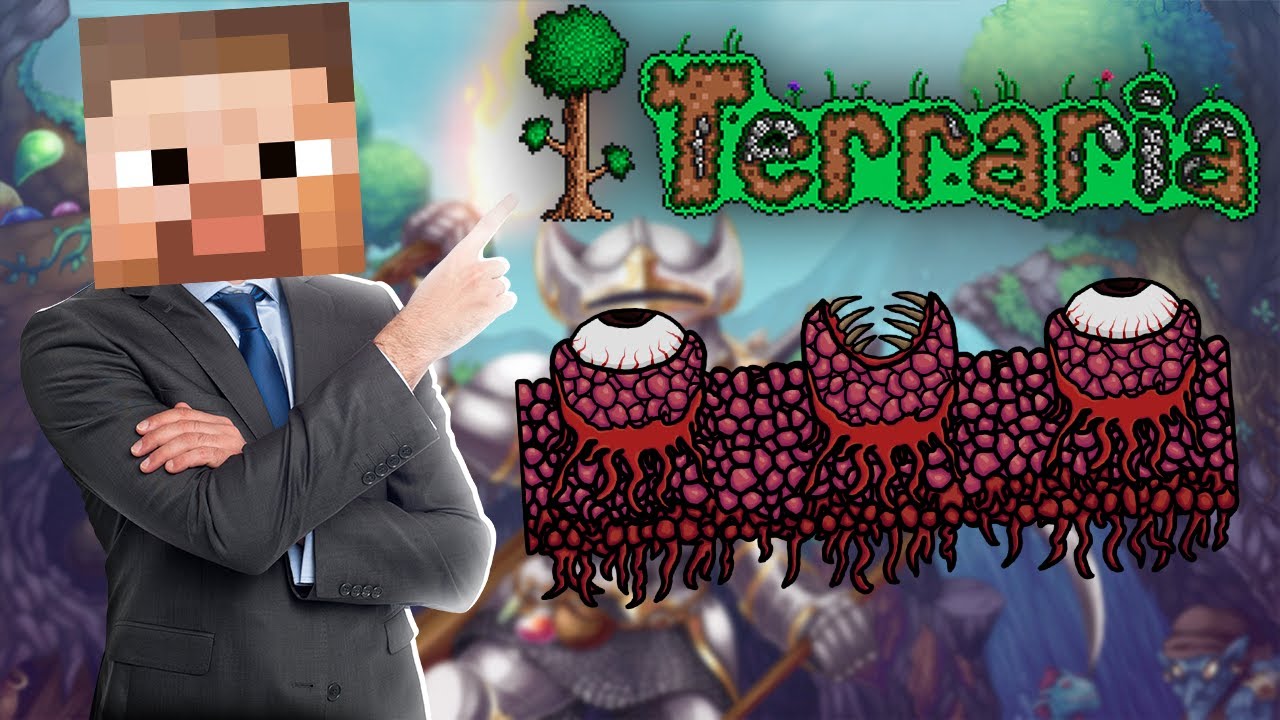 TERRARIA GUY'S First Try At Expert Mode (Summoner Weapons Only 3) - YouTube