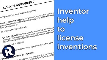 Inventor help to license inventions