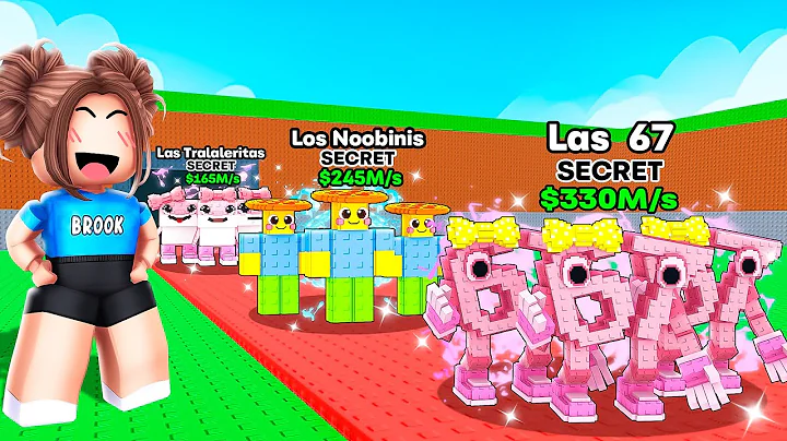 $0 To $1 TRILLION Using ONLY BABY BRAINROTS in Steal A Brainrot!