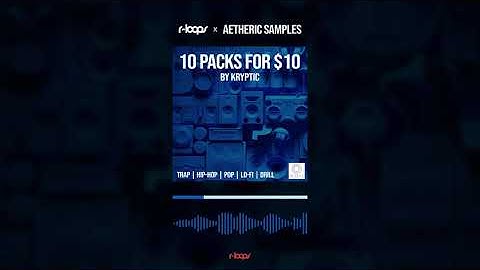 10 packs for $10 by Kryptic | 10 HIP-HOP SAMPLE PACKS FOR 10 USD! | DOWNLOAD NOW! | R-LOOPS.COM