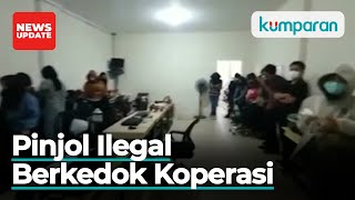 Detik-detik Penggerebekan Kantor Pinjol Tanpa Izin di Manado