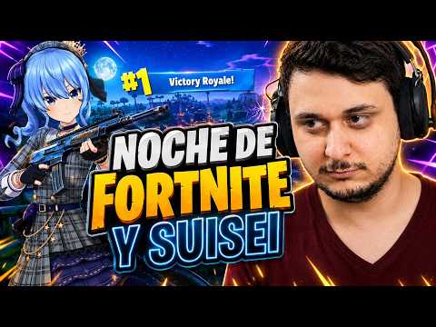 FORTNITE & CHILL ☄️ Tarde de relax con la skin de SUISEI y la comunidad | HoloSharky