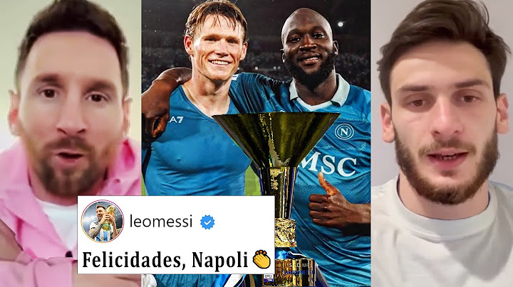 Famous Reaction On Napoli Wins Serie A Trophy