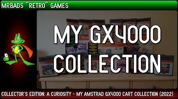 My Amstrad GX4000 Games Collection 2022 | 25 Games