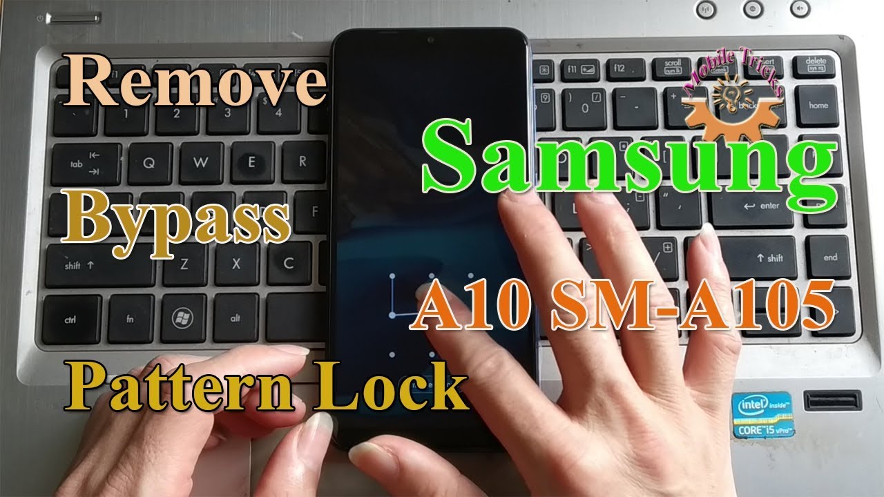 how to unlock swipe pattern lock on samsung galaxy 10.1 tab a