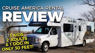 CRUISE AMERICA REVIEW! Rental Class C RV Likes and Dislikes