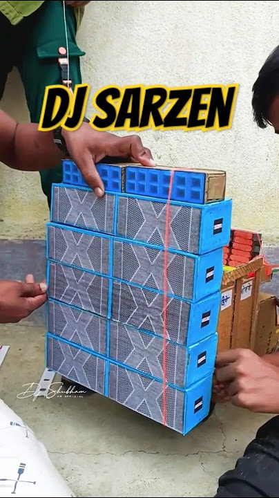 Dj sarzen ka mini setup😱 #djsarzencebinet #djcomptition #dj #indiandj