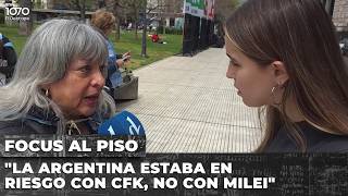💢 ¡EL ODIO AVANZA! LIBERTARIA MARCHA POR NISMAN Y NO LE INTERESA LA VENTA DE TIERRAS | Focus al Piso
