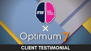 Florida International University: Masters in Global Strategic Communications - Optimum7 Testimonial