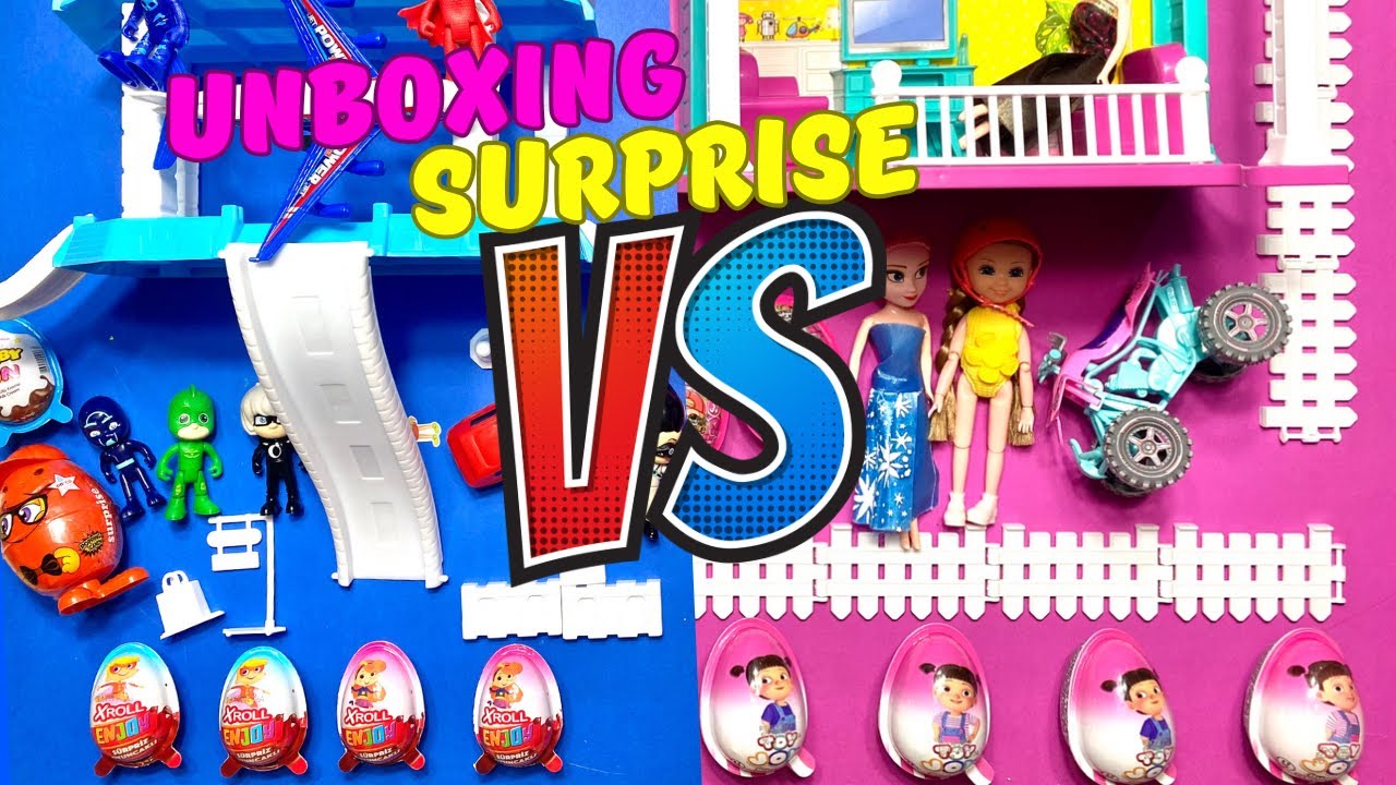 ASMR VS MYSTERY SURPRISES satisfying unboxing NO talking video - YouTube