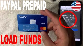 PayPal Mastercard Reloadable Prepaid Debit Card VL $20-$500, 2.95