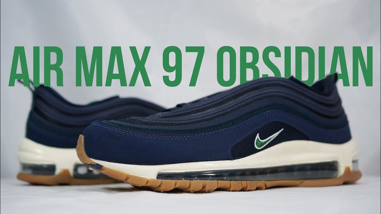 Nike Air Max 1 '87 Obsidian Gorge Green On Foot Sneaker Review