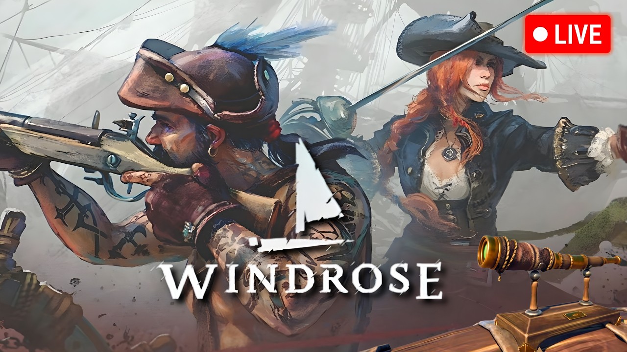 ⚔️Windrose FIRST LOOK! | Let's Play the Free Demo - A Pirate's Life For Me 🦜