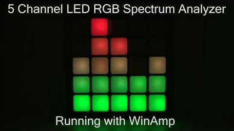 RGB LED Spectrum Analyzer
