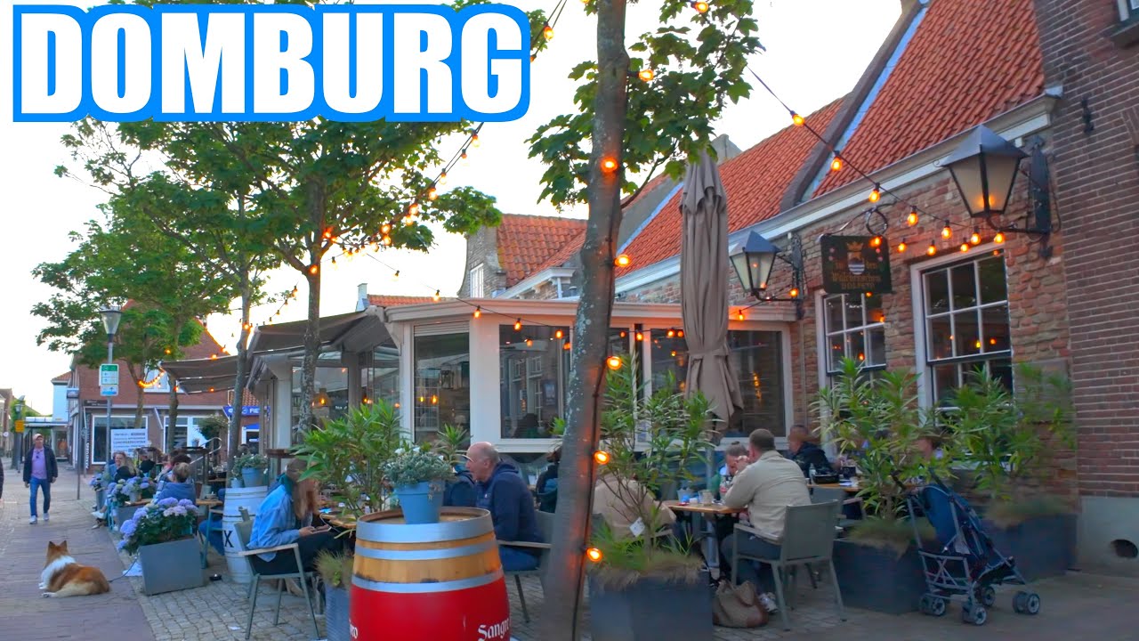 Domburg 2024 🇳🇱 Zeeland Netherlands ☀️ Walking tour