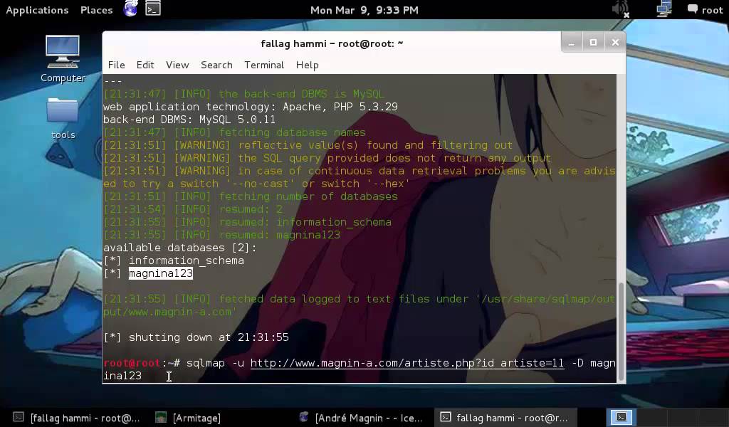 hack website using sqlmap on Kali Linux - YouTube