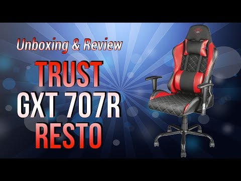 Trust Gaming Gxt 707r Resto Gaming Stuhl Mit Far Cry 5 Leder Rot 66 X 74 X 134 Cm Stuhle Hocker Arbeitszimmer