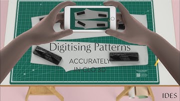 How To Digitise Paper Sewing Patterns With A Phone, Accurately Using Photoshop and CLO 3D