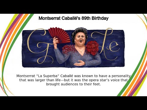 Montserrat Caballé | Montserrat Caballé's 89th Birthday