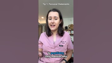Tip 1 for Dual Residency Personal Statement