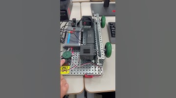 VEX Test Bed Level 2 Program 4 If Else Bump Switch LED #shorts