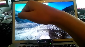 Leap Motion test with VLC Media Player for 360 Videos and GameWave