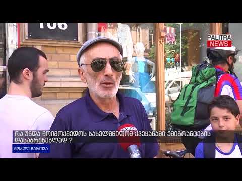 მოკლე ჩართვა - რა უნდა მოიმოქმედოს სახელმწიფომ ქვეყანაში ემიგრანტების დასაბრუნებლად?