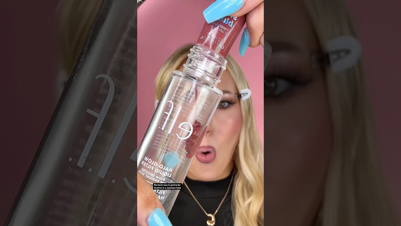 DIY Elf Halo Glow BLUSH😱💄How to make blush & diy makeup techniques simple 