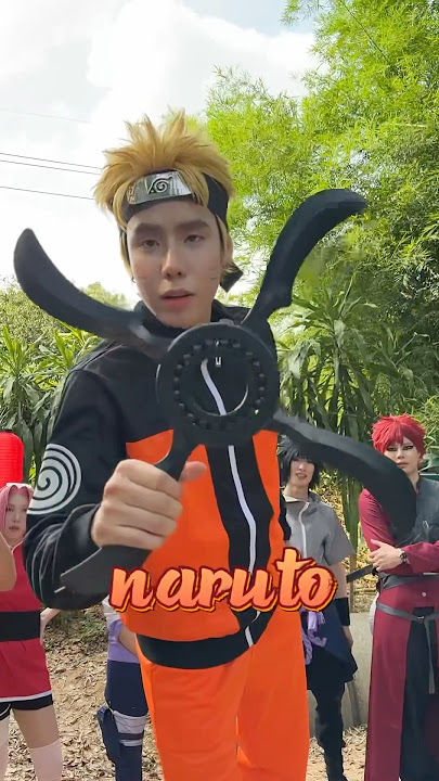 Trying Ninja Weapon 🥷🧨 #spd #naruto #anime #hinata #gaara #rocklee #sasuke #sakura