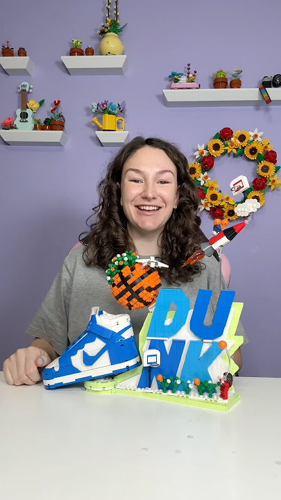 Customizing My Nike Dunk x LEGO Set! #LEGOPartner #TeamNike #AD