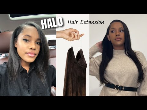 video about Wire Hair Extensions 1B# Off Black
