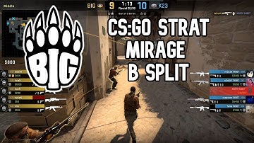 CS:GO Tactic - BIG CLAN B Split On Mirage
