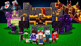 DESAFIEI MEUS AMIGOS A DERROTAREM OS MOBS OCULTOS DO MINECRAFT